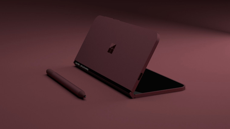 惊艳！微软Surface Phone专利渲染概念设计