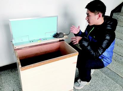 武汉高中生发明捕鼠神器登上央视 该装置获世界金奖